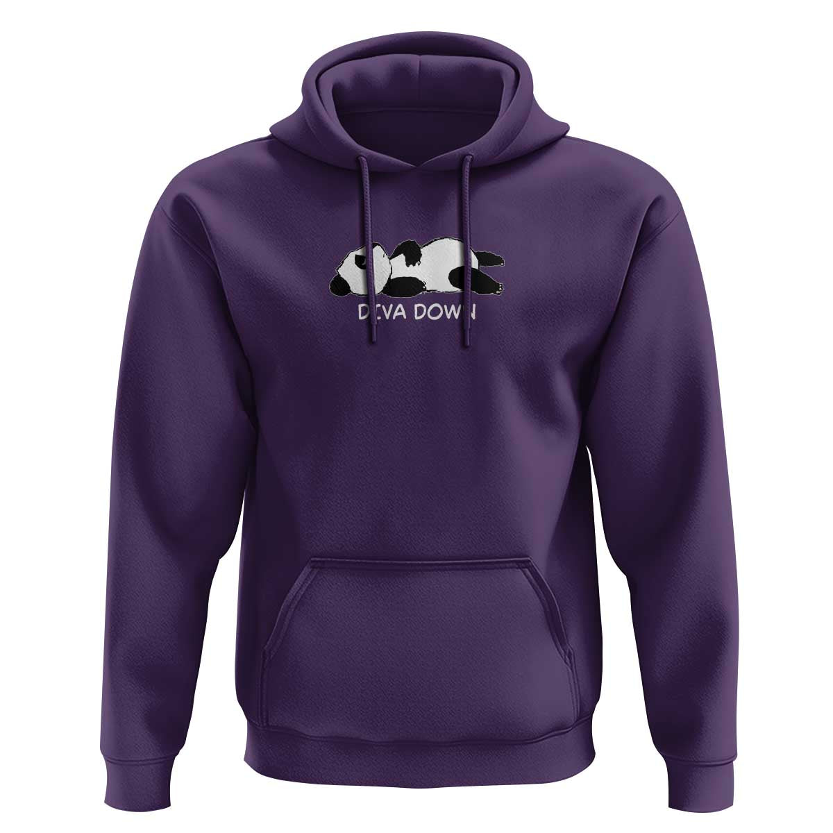 Diva Down Hoodie Funny Lazy Panda Meme