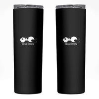 Diva Down Skinny Tumbler Funny Lazy Panda Meme