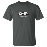 Diva Down T Shirt Funny Lazy Panda Meme