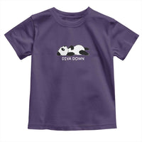 Diva Down Toddler T Shirt Funny Lazy Panda Meme