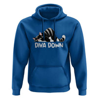 Diva Down Hoodie Funny Sarcastic Cat Meme