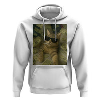 Funny Smoking Cat Selfie Meme Hoodie Gen Z Joke - Wonder Print Shop