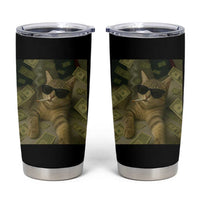 Funny Smoking Cat Selfie Meme Tumbler Cup Gen Z Joke - Wonder Print Shop