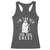 Funny Ghost Halloween Racerback Tank Top I Am Too Old For This Sheet - Wonder Print Shop