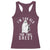 Funny Ghost Halloween Racerback Tank Top I Am Too Old For This Sheet - Wonder Print Shop
