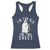 Funny Ghost Halloween Racerback Tank Top I Am Too Old For This Sheet - Wonder Print Shop