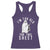Funny Ghost Halloween Racerback Tank Top I Am Too Old For This Sheet - Wonder Print Shop