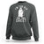 Funny Ghost Halloween Sweatshirt I Am Too Old For This Sheet - Wonder Print Shop