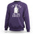 Funny Ghost Halloween Sweatshirt I Am Too Old For This Sheet - Wonder Print Shop