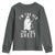 Funny Ghost Halloween Youth Sweatshirt I Am Too Old For This Sheet - Wonder Print Shop