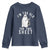 Funny Ghost Halloween Youth Sweatshirt I Am Too Old For This Sheet - Wonder Print Shop