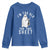 Funny Ghost Halloween Youth Sweatshirt I Am Too Old For This Sheet - Wonder Print Shop