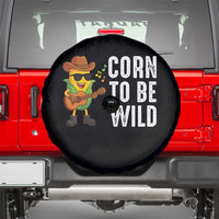 Corn To Be Wild Spare Tire Cover Funny Cowboy Cornboy - Wonder Print Shop