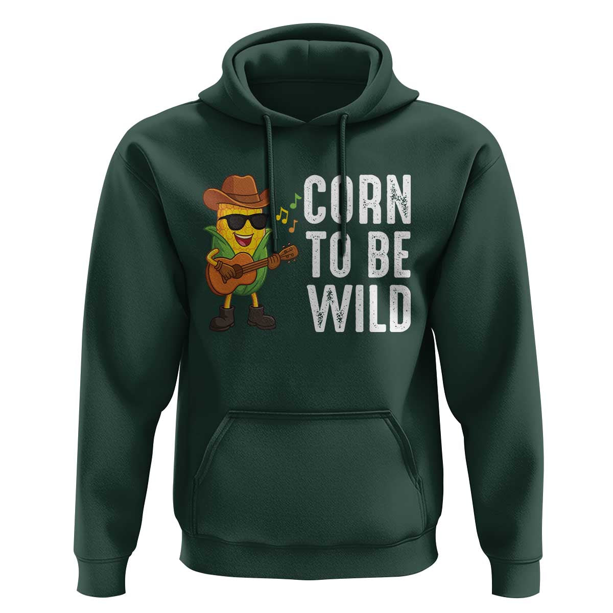 Corn To Be Wild Hoodie Funny Cowboy Cornboy - Wonder Print Shop