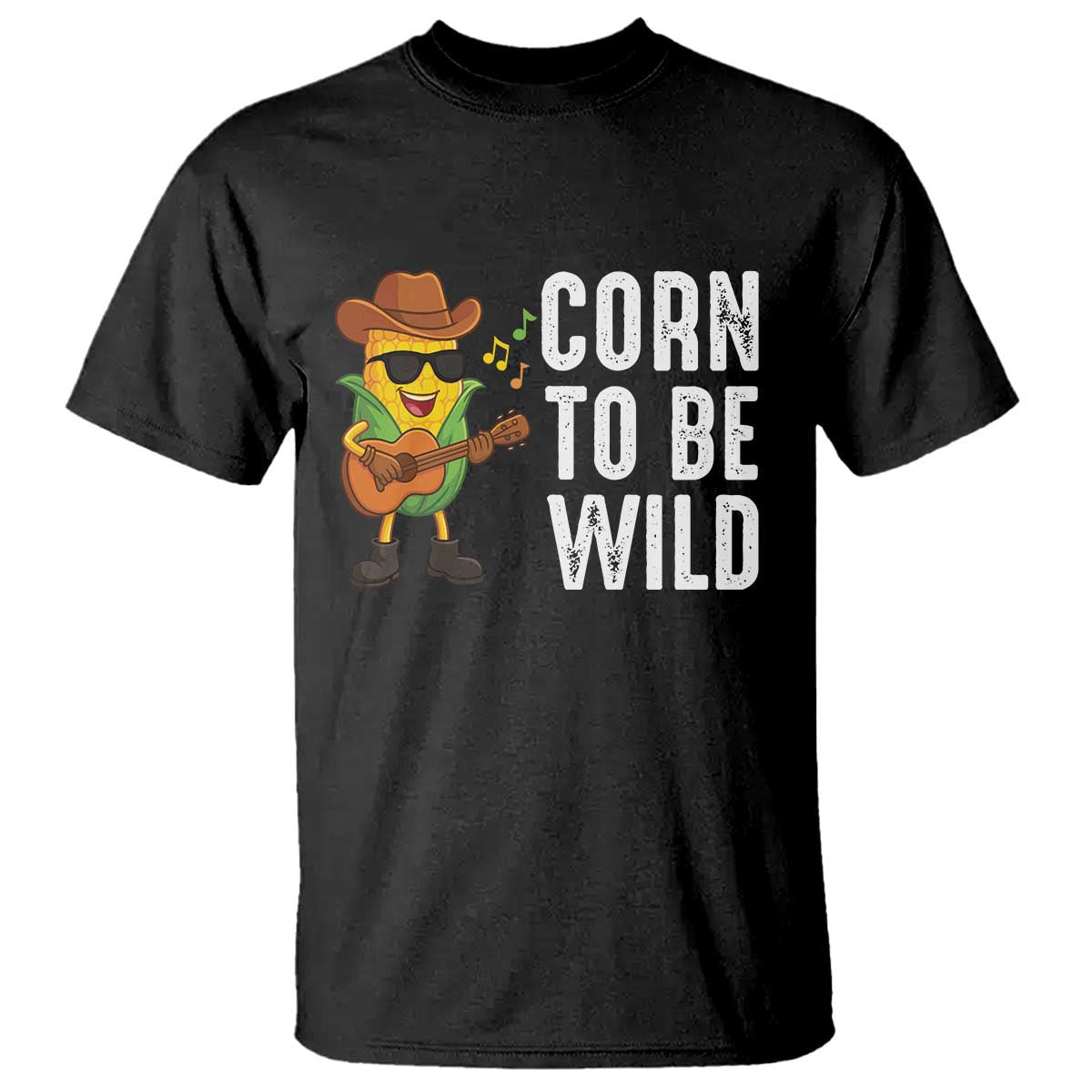 Corn To Be Wild T Shirt Funny Cowboy Cornboy - Wonder Print Shop