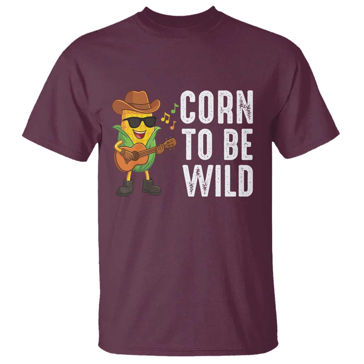 Corn To Be Wild T Shirt Funny Cowboy Cornboy - Wonder Print Shop