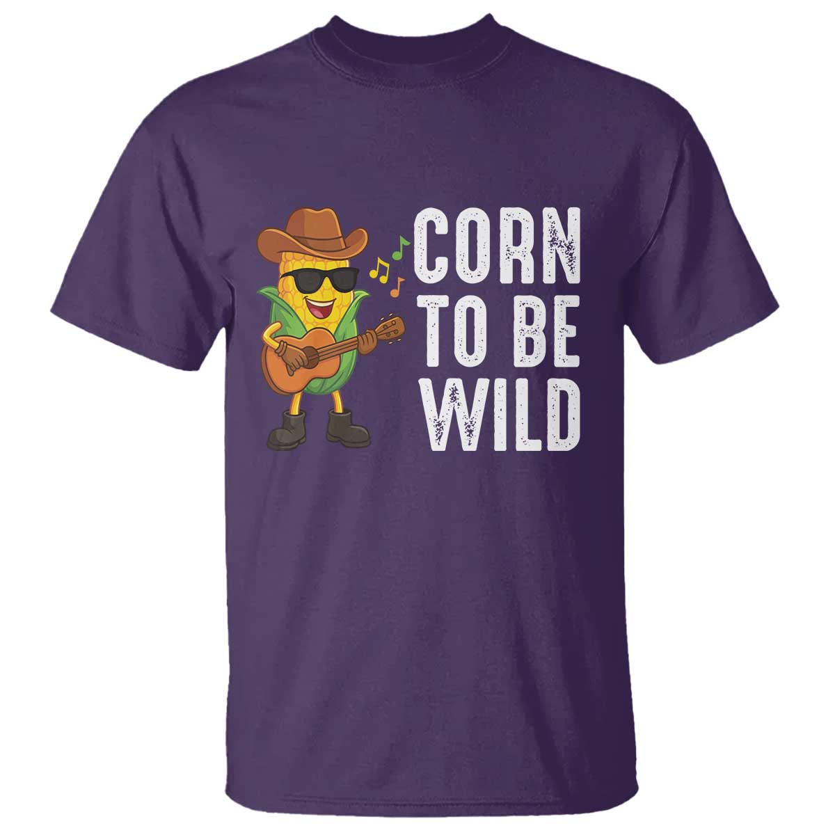 Corn To Be Wild T Shirt Funny Cowboy Cornboy - Wonder Print Shop