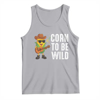 Corn To Be Wild Tank Top Funny Cowboy Cornboy - Wonder Print Shop