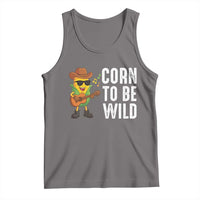 Corn To Be Wild Tank Top Funny Cowboy Cornboy - Wonder Print Shop