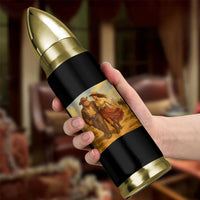 Cowboy Bigfoot Bullet Tumbler Funny Sasquatch Dancing Cowgirl Western Country - Wonder Print Shop