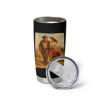 Cowboy Bigfoot Tumbler Cup Funny Sasquatch Dancing Cowgirl Western Country - Wonder Print Shop