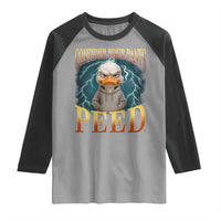 Funny Smoking Goose Meme Raglan Shirt Consider Your Pants Peed - Wonder Print Shop