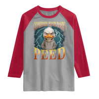 Funny Smoking Goose Meme Raglan Shirt Consider Your Pants Peed - Wonder Print Shop