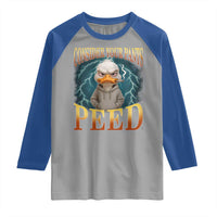 Funny Smoking Goose Meme Raglan Shirt Consider Your Pants Peed - Wonder Print Shop
