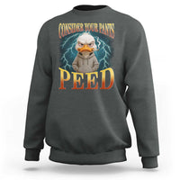 Funny Smoking Goose Meme Sweatshirt Consider Your Pants Peed - Wonder Print Shop