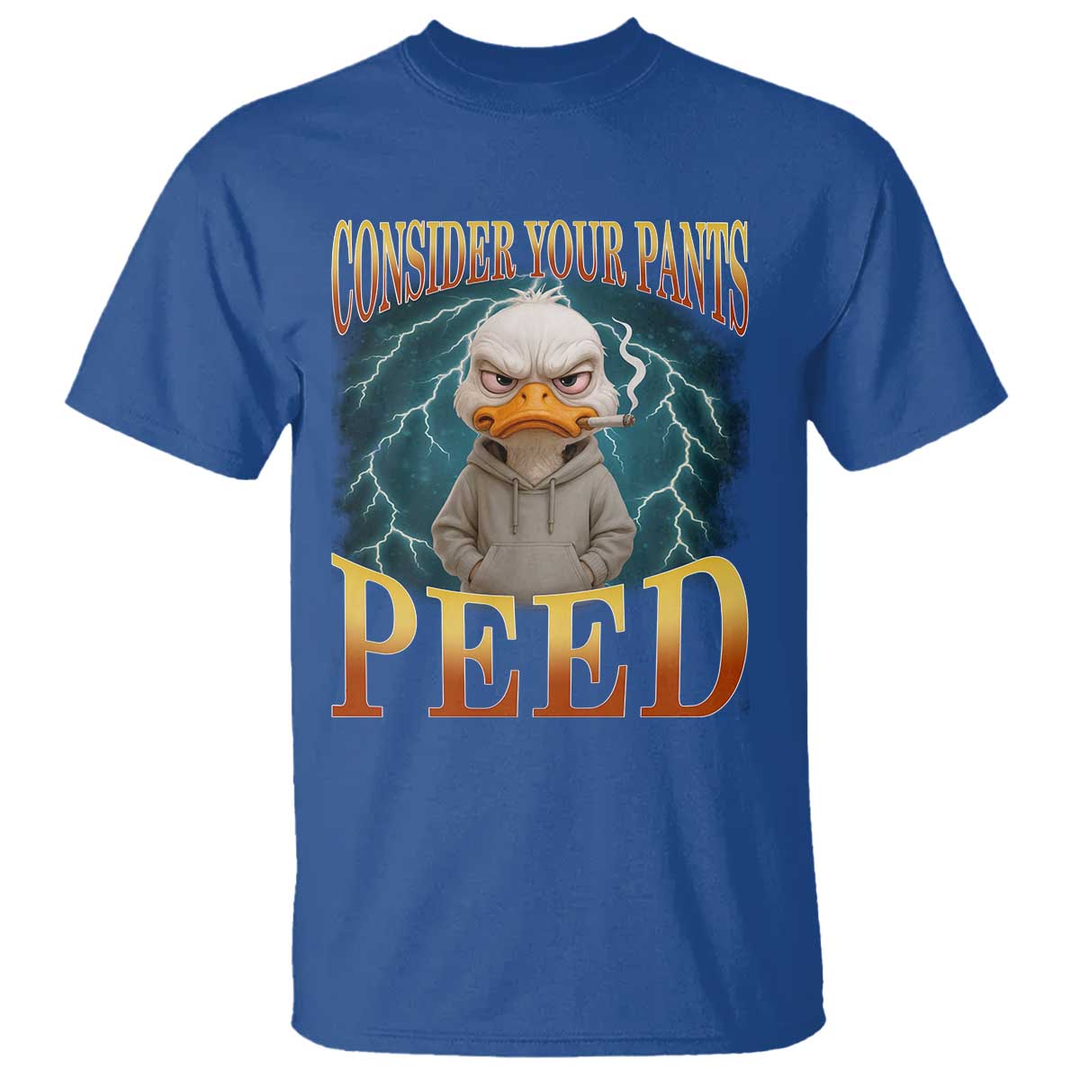 Funny Smoking Goose Meme T Shirt Consider Your Pants Peed - Wonder Print Shop