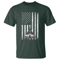 Teepee Pocket Native American T Shirt American Flag Native Feather Pride Month Indigenous