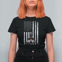 Teepee Pocket Native American T Shirt For Women American Flag Native Feather Pride Month Indigenous