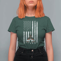 Teepee Pocket Native American T Shirt For Women American Flag Native Feather Pride Month Indigenous