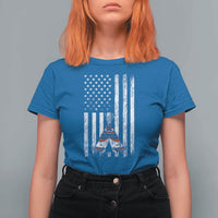 Teepee Pocket Native American T Shirt For Women American Flag Native Feather Pride Month Indigenous
