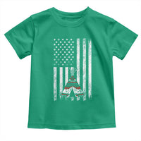 Teepee Pocket Native American Toddler T Shirt American Flag Native Feather Pride Month Indigenous