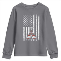 Teepee Pocket Native American Youth Sweatshirt American Flag Native Feather Pride Month Indigenous