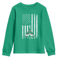 Teepee Pocket Native American Youth Sweatshirt American Flag Native Feather Pride Month Indigenous