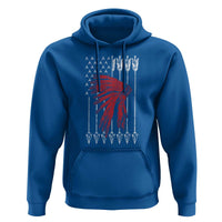 Native American Teepee American Flag Hoodie