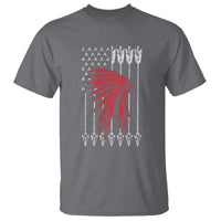 Native American Teepee American Flag T Shirt