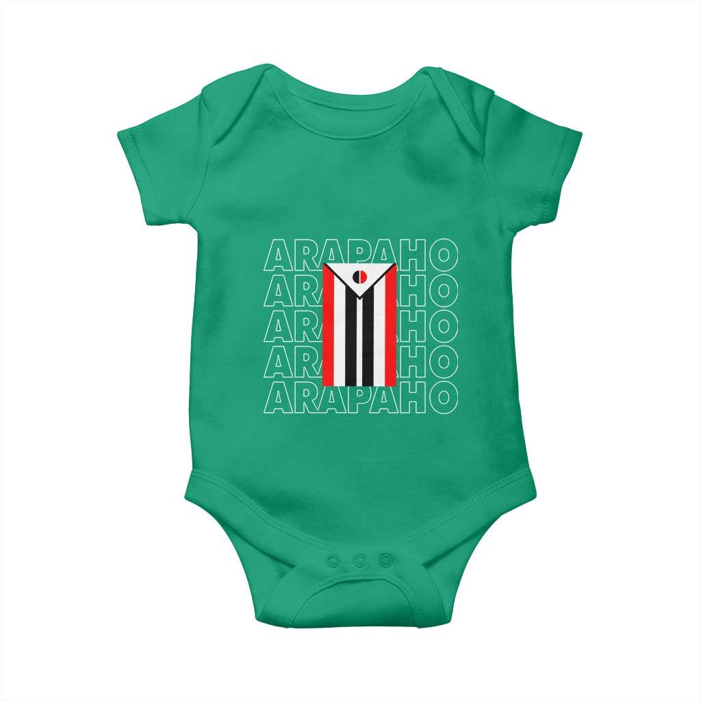 Arapaho Nation Flag Symbol Baby Onesie