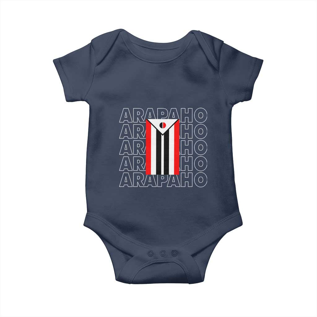 Arapaho Nation Flag Symbol Baby Onesie