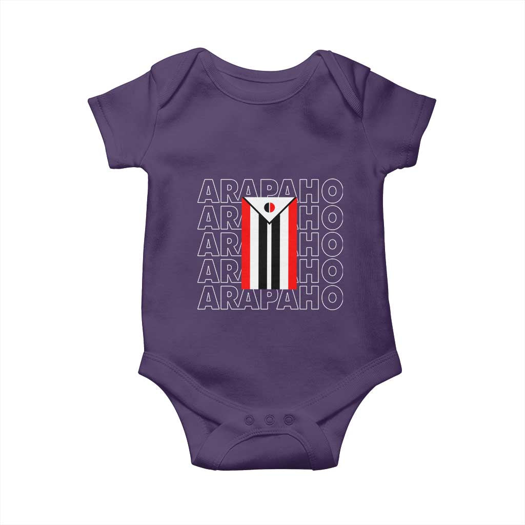 Arapaho Nation Flag Symbol Baby Onesie