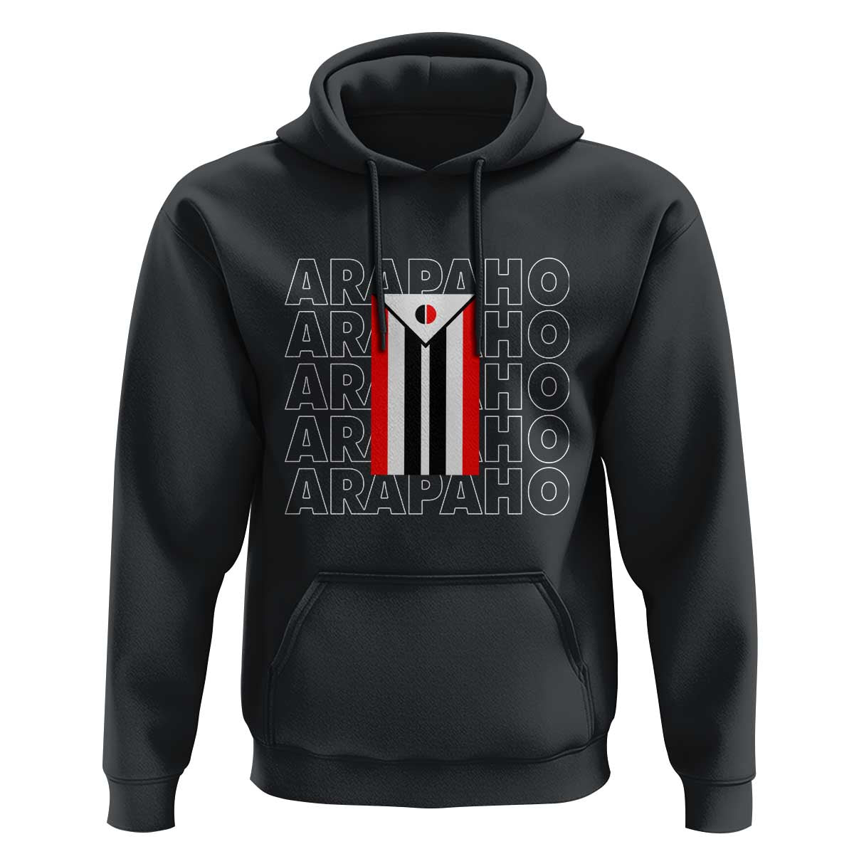 Arapaho Nation Flag Symbol Hoodie