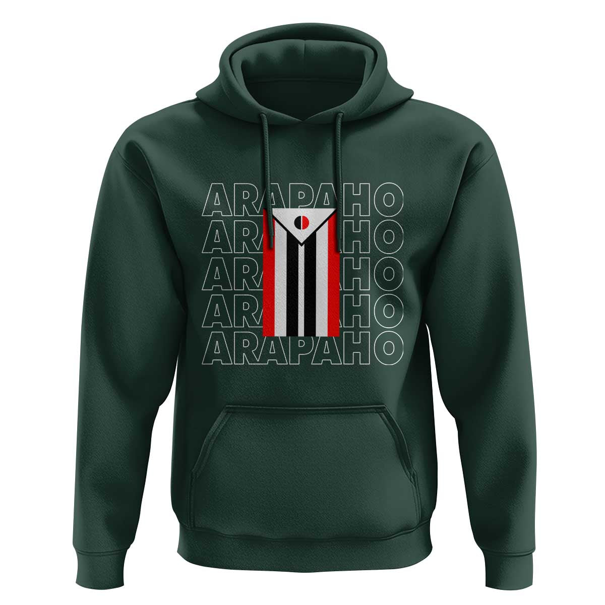 Arapaho Nation Flag Symbol Hoodie