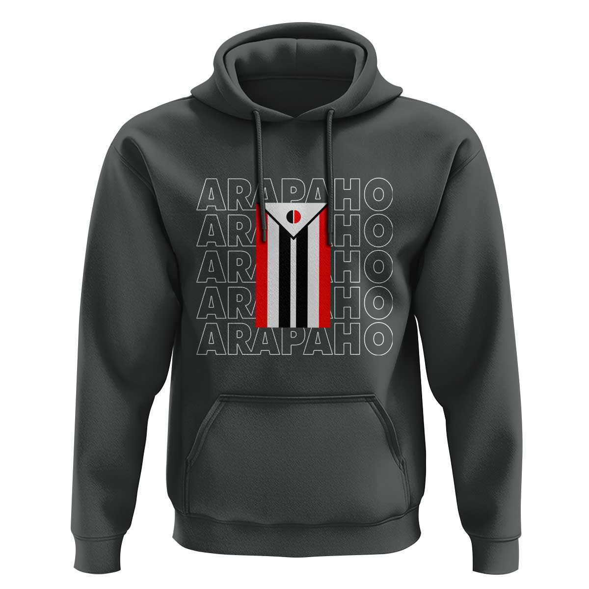 Arapaho Nation Flag Symbol Hoodie