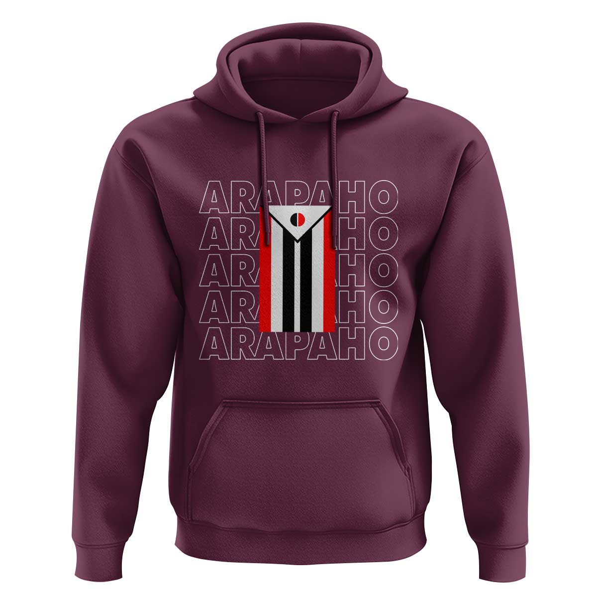 Arapaho Nation Flag Symbol Hoodie