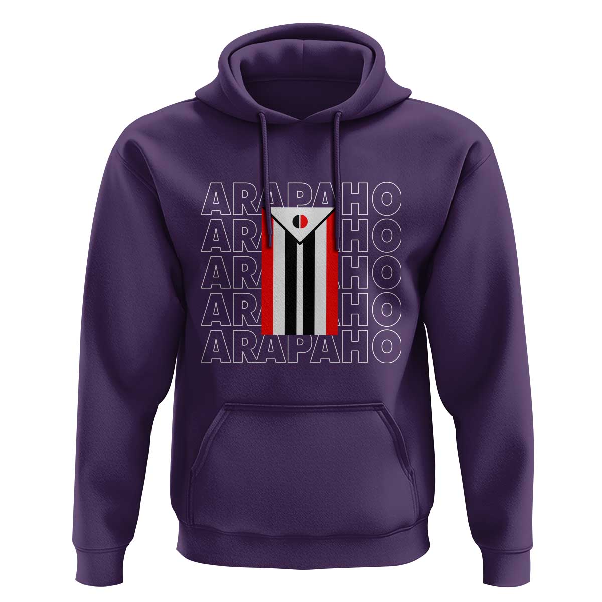 Arapaho Nation Flag Symbol Hoodie