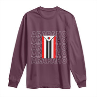 Arapaho Nation Flag Symbol Long Sleeve Shirt