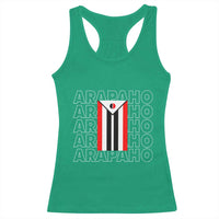 Arapaho Nation Flag Symbol Racerback Tank Top