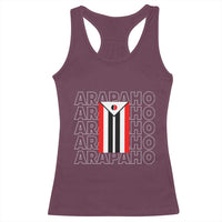 Arapaho Nation Flag Symbol Racerback Tank Top